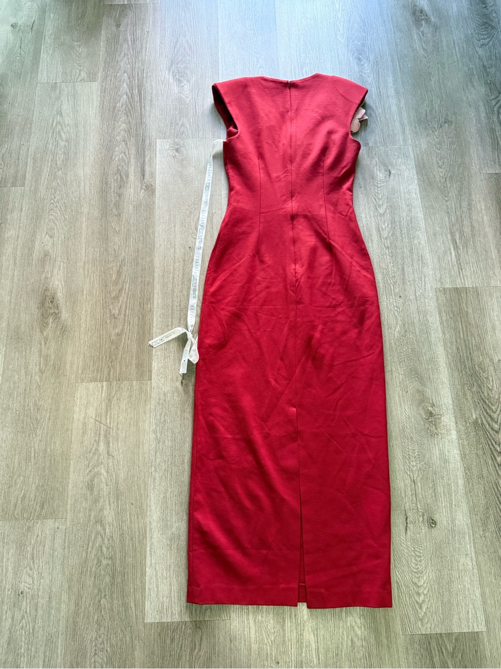 elliatt zahara red & pink 3d flower detail maxi gown dress size large NEW - Picture 11 of 17